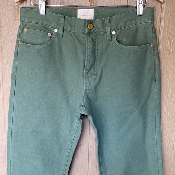 Sid Mashburn men’s slim straight twill 5 pockets pants button fly - Picture 3 of 13